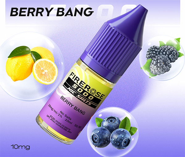 FIREROSE 5000 NIC SALTS 