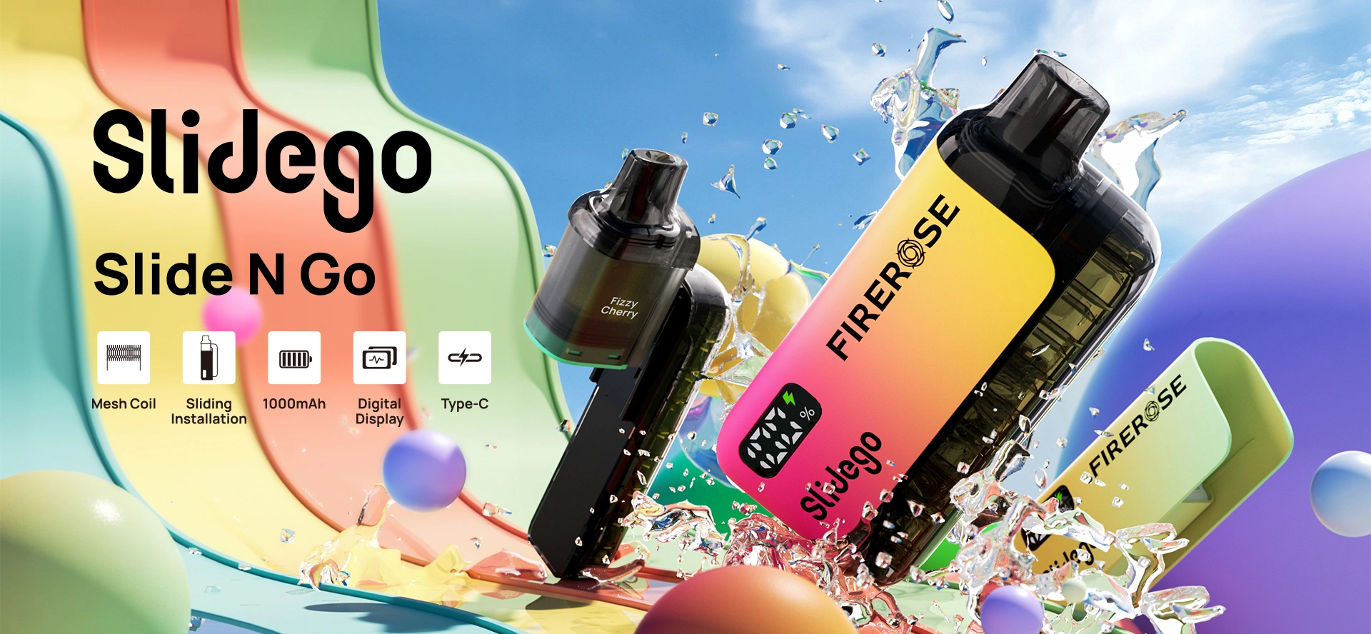 FIREROSE SLIDEGO Vape