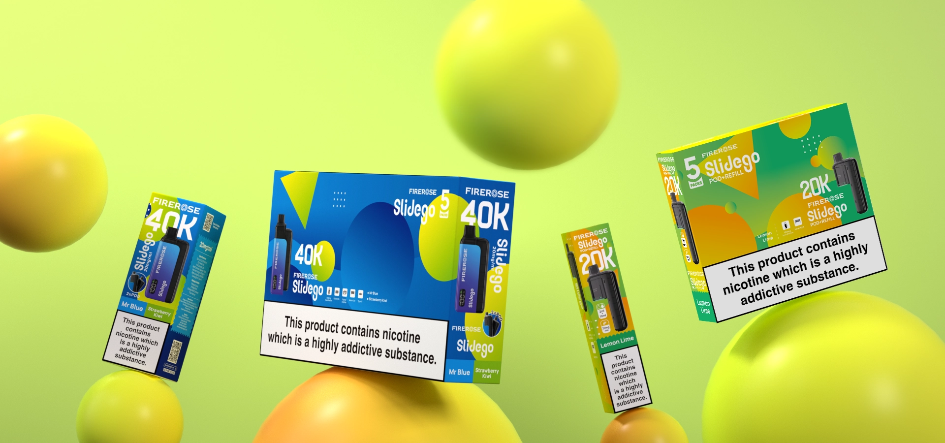 FIREROSE SLIDEGO Vape